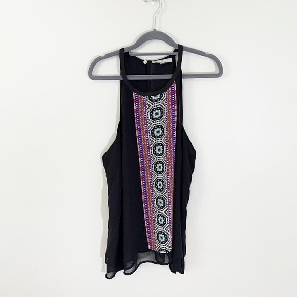 5/$25 Daniel Rainn black sleeveless halter neck flowy lightweight top - XXL - Picture 1 of 8